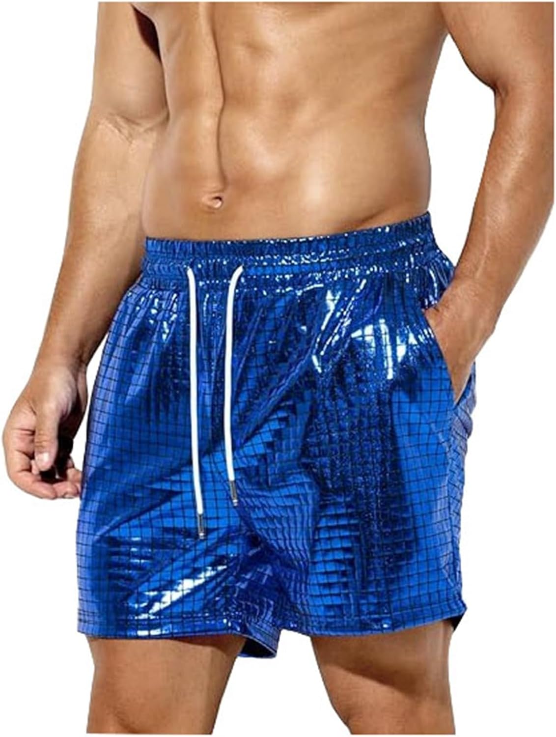 Men's Casual Tricolor Shorts, Men's Beach Pants