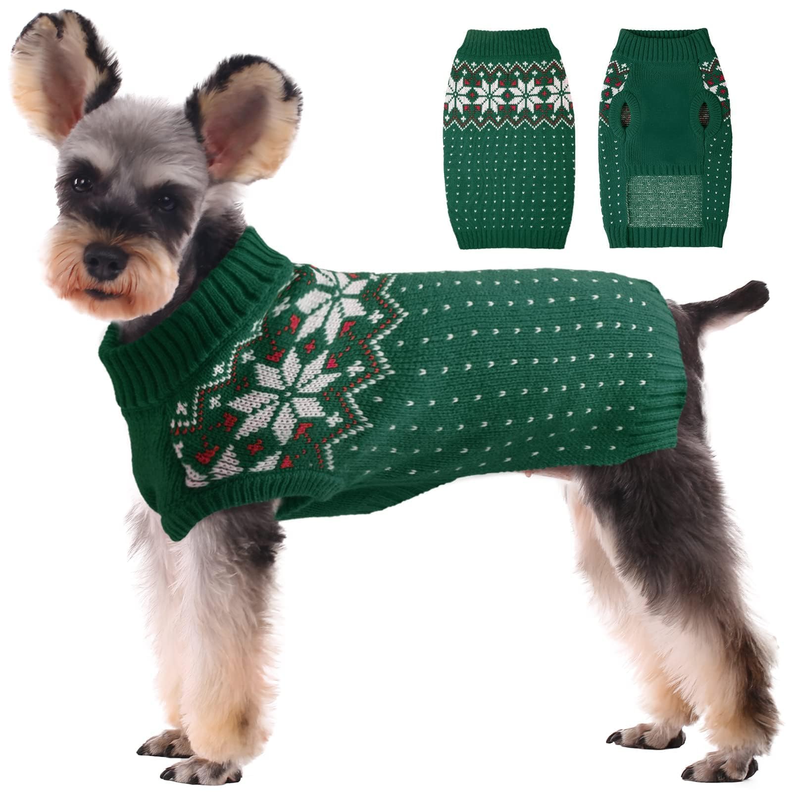 Kuoser Christmas Snowflake Sweater