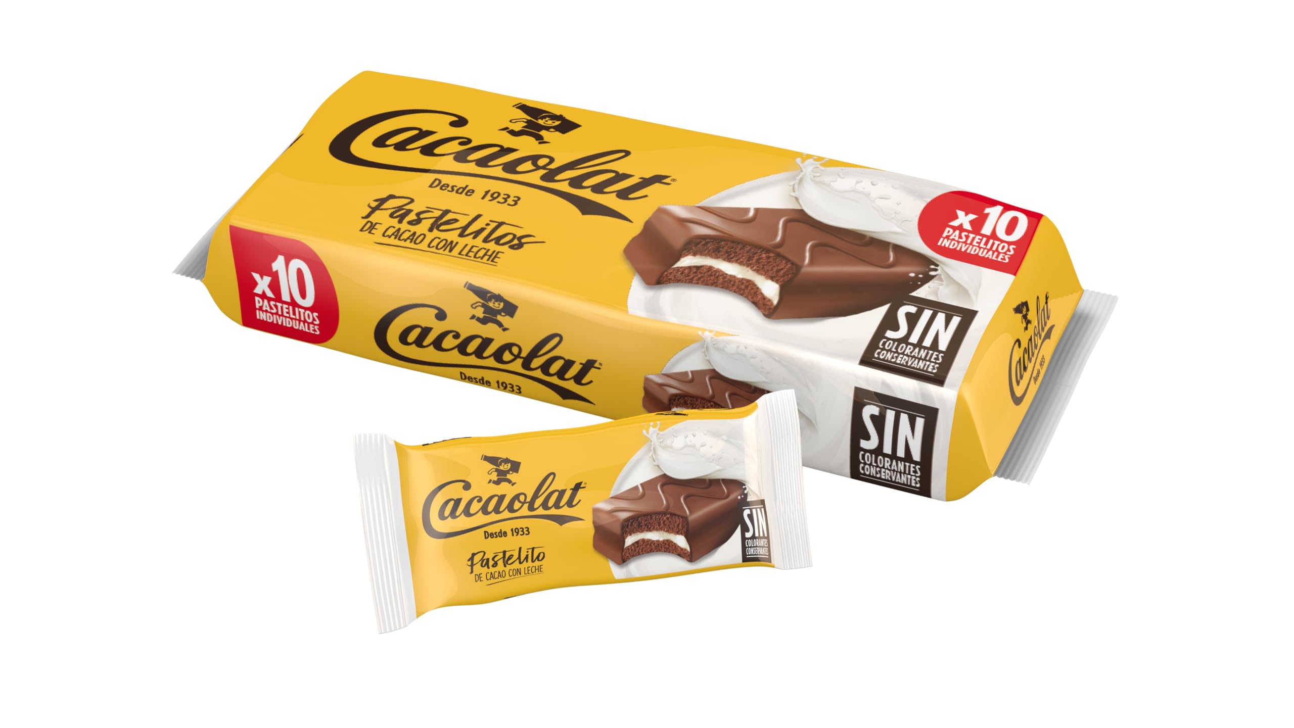 CACAOLAT - pastelito sabor Cacaolat x10 unidades