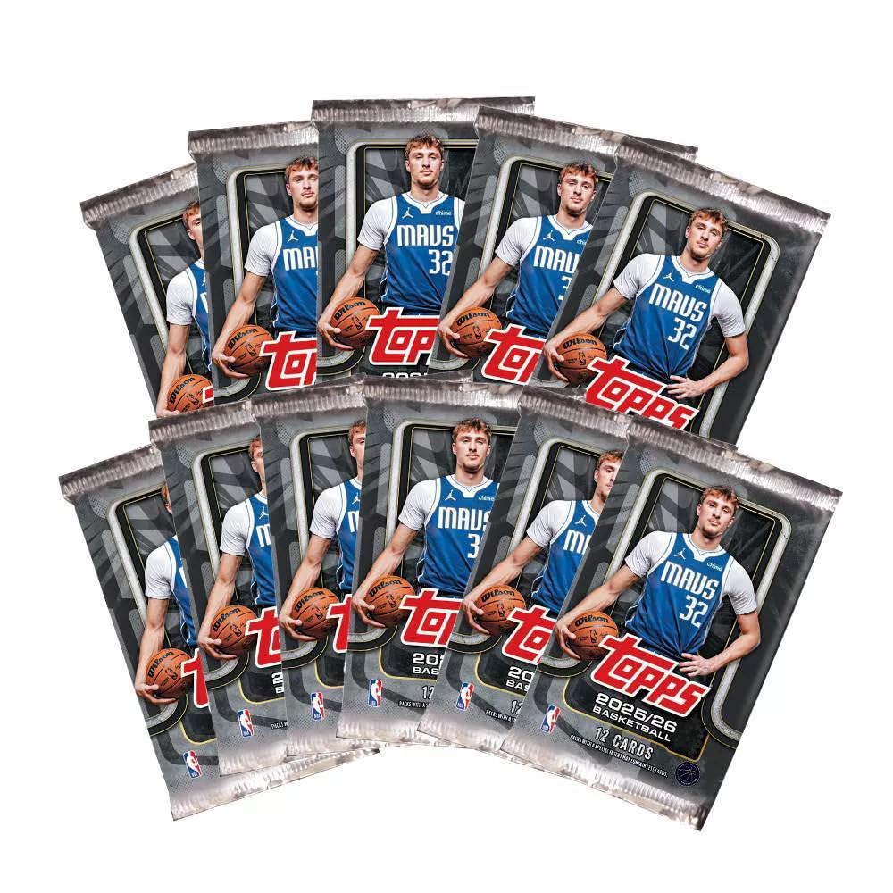 Amazon.com: Topps 2025/26 Basketball NBA Flagship Value Blaster