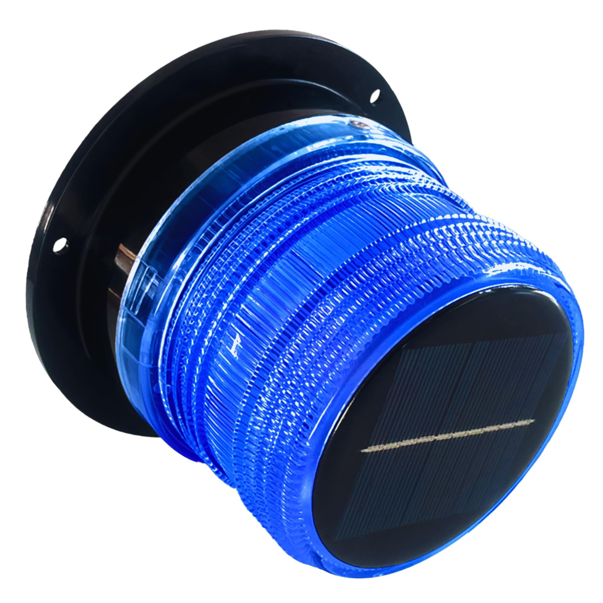 Photo 1 of Cloud Fire Solar LED Strobe Beacon Blue