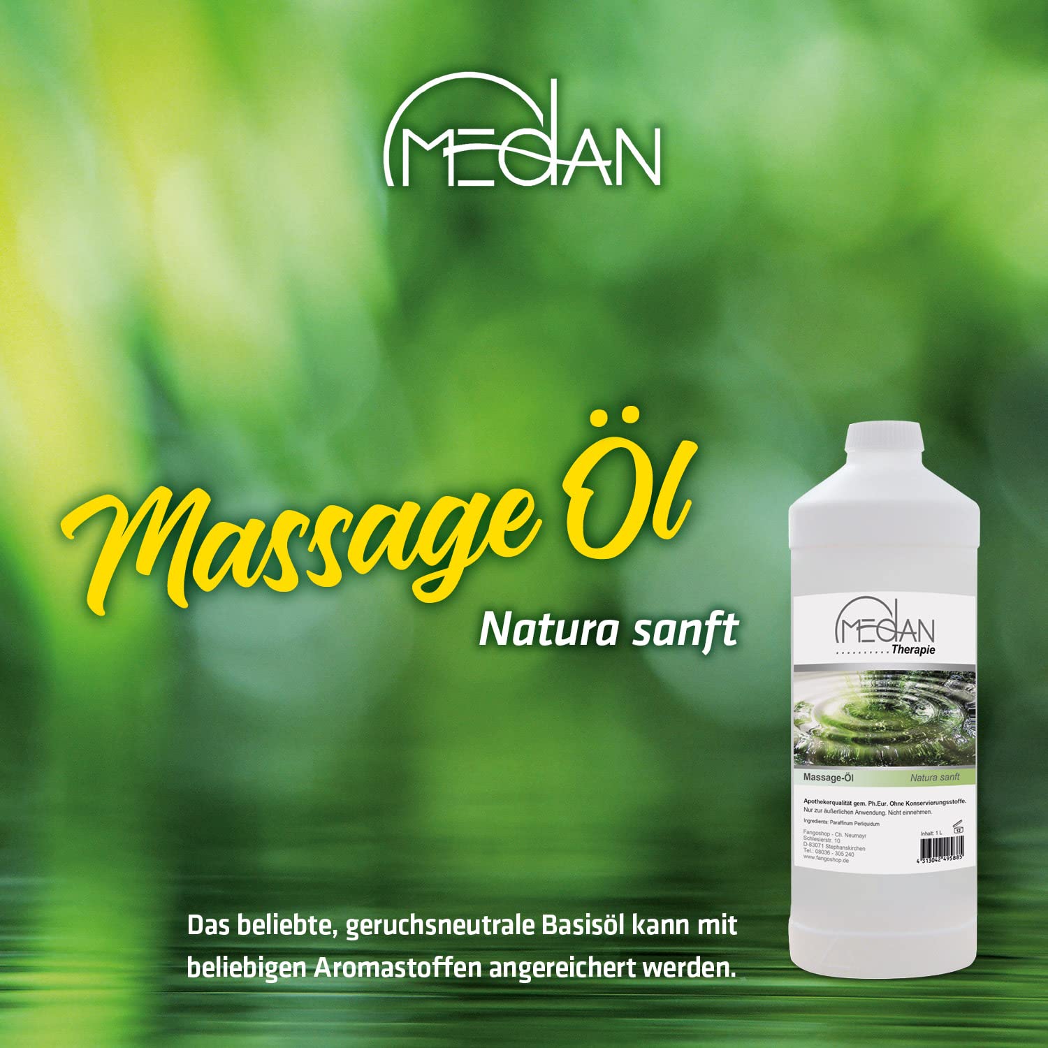 Massageöl Medan Natura Sanft 10 Liter