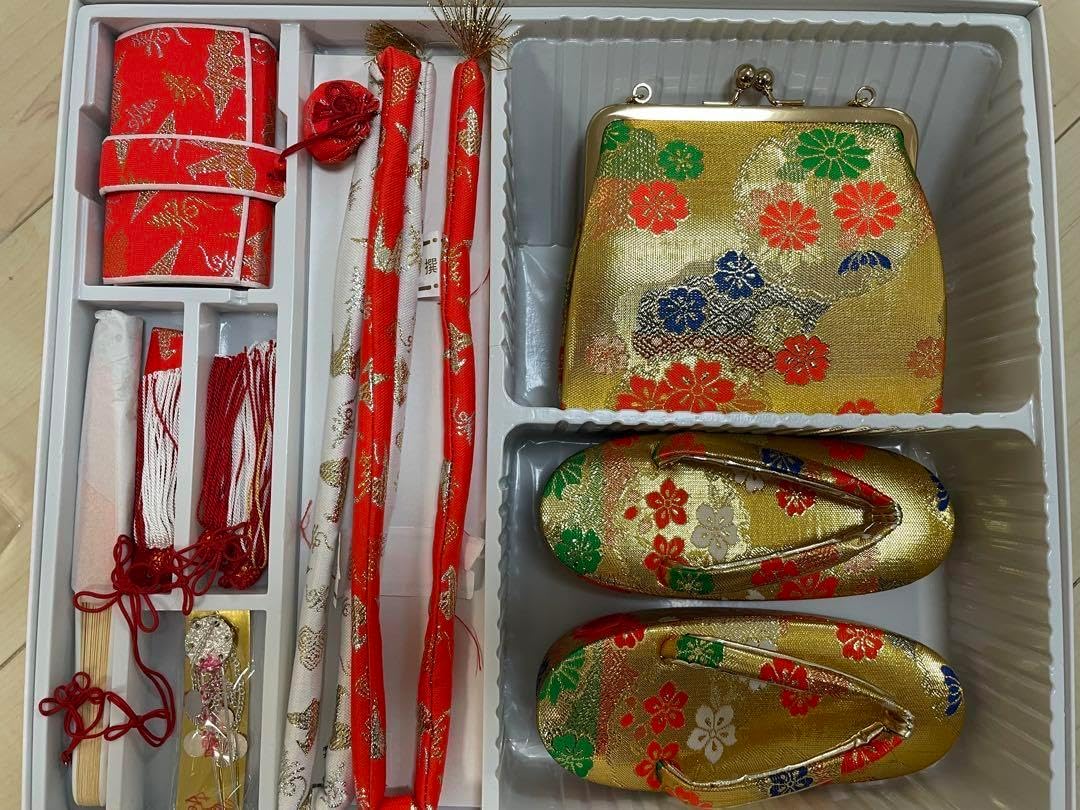 七五三 三歳 はこせこセット&amp;帯