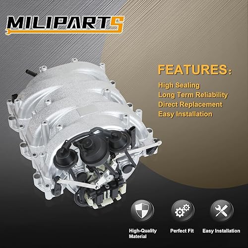 Miniatura 4 de Colector de admisión compatible con Mercedes C230 C300 C350 E280 E350 GLK350 ML350 ML450 S400 SLK300 R350 V6 272 Motor 2006-2013 Reemplaza