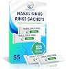 Sinus Rinse sachets, 55 Packets of 2,7 g, Neti Pot Salt,Nose Rinse Salt,Sinus Rinse Salt,neti Pot Salt sachets.