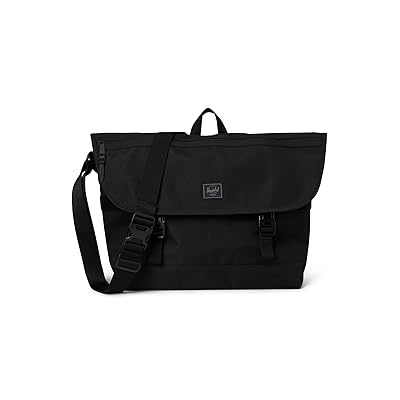 Herschel Supply Co. Cove Messenger Weekender/Overnight Luggage Black Tonal, Synthetic