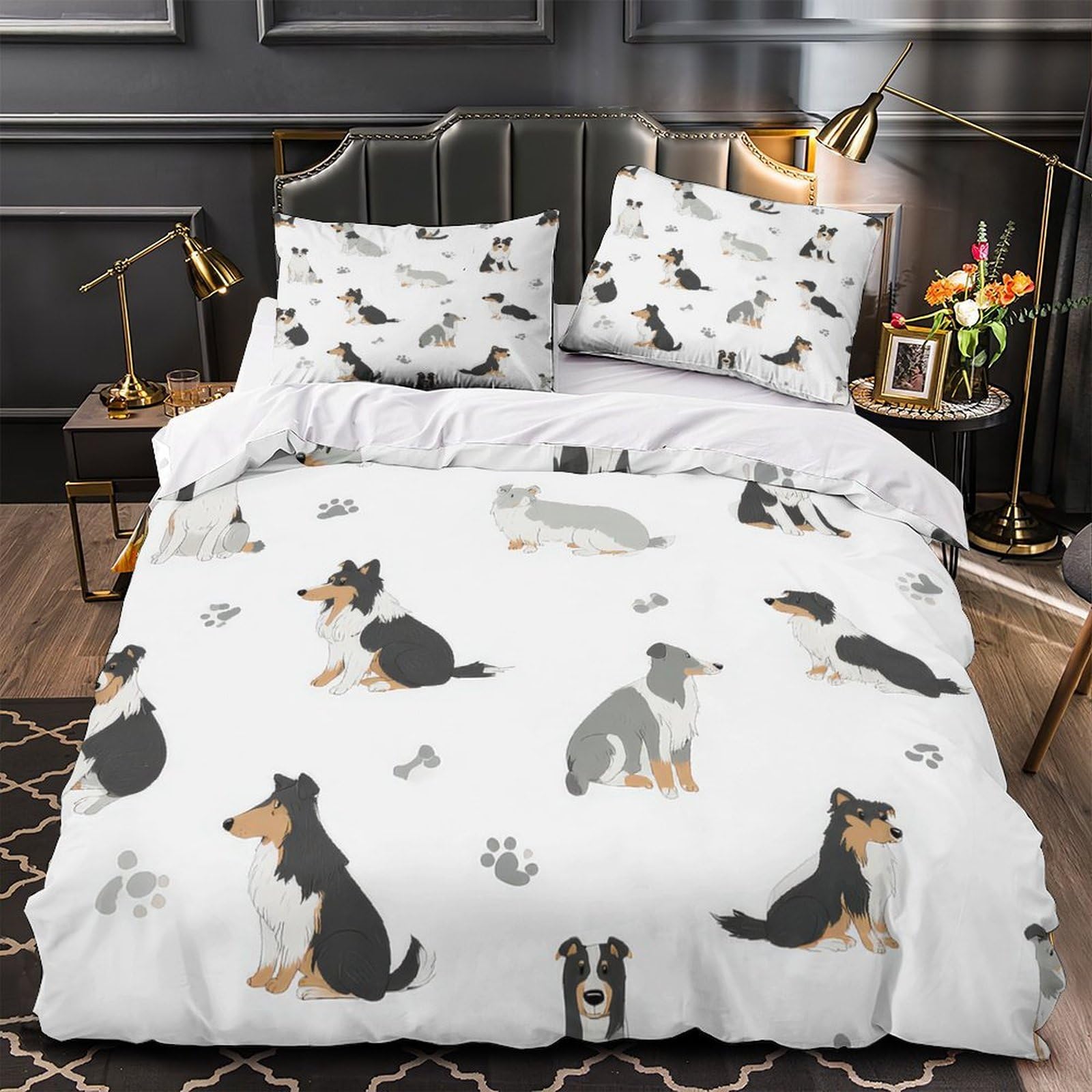 Parure de lit chien 3D pour transformer votre chambre