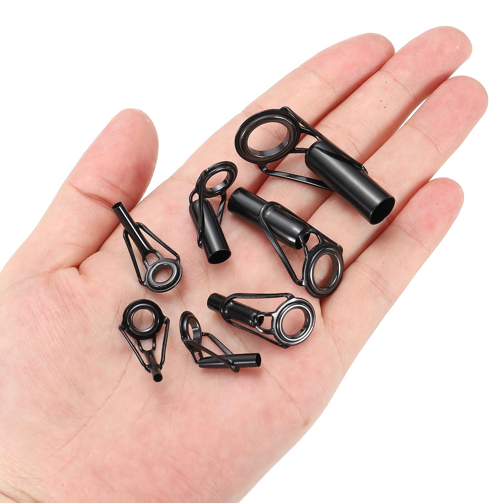 PATIKIL Kit di riparazione per canne da pesca, in acciaio inox