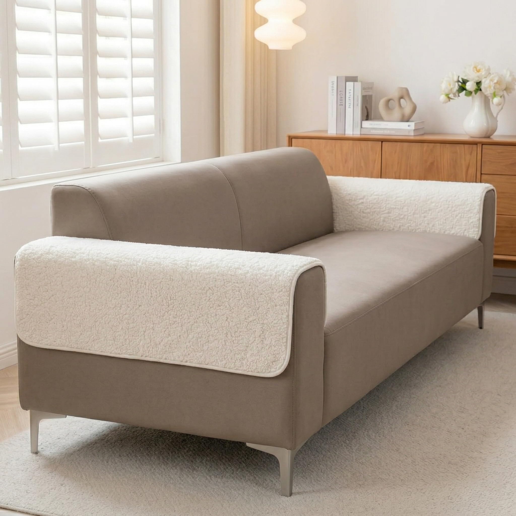 Styleys Sofa Mat - Anti-Slip Teddy Cover -19 Styleys Sofa Mat - Anti-Slip Teddy Cover -19