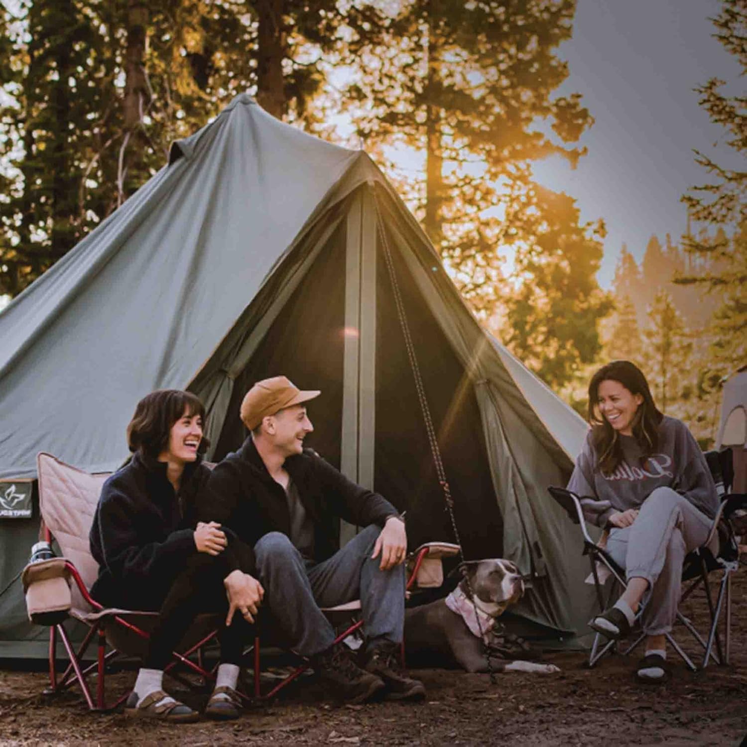 WHITEDUCK Regatta Canvas Bell Tent - wStoveJack Waterproof 4 Season Luxury Camping and Glamping Yurt Tent Outdoor product thumbnail 6