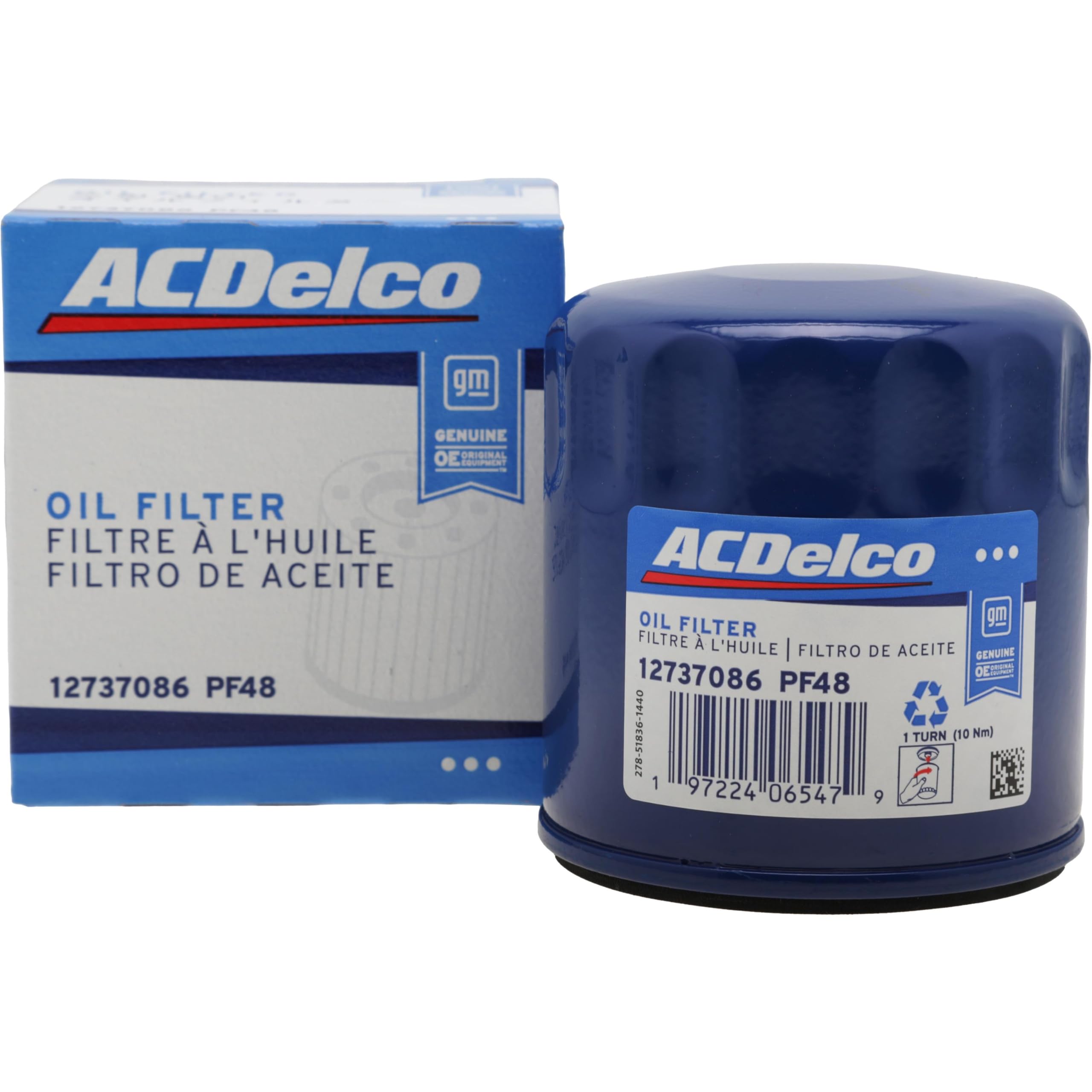ACDelco GM Original Equipment PF48 (12737086) Oil Filter