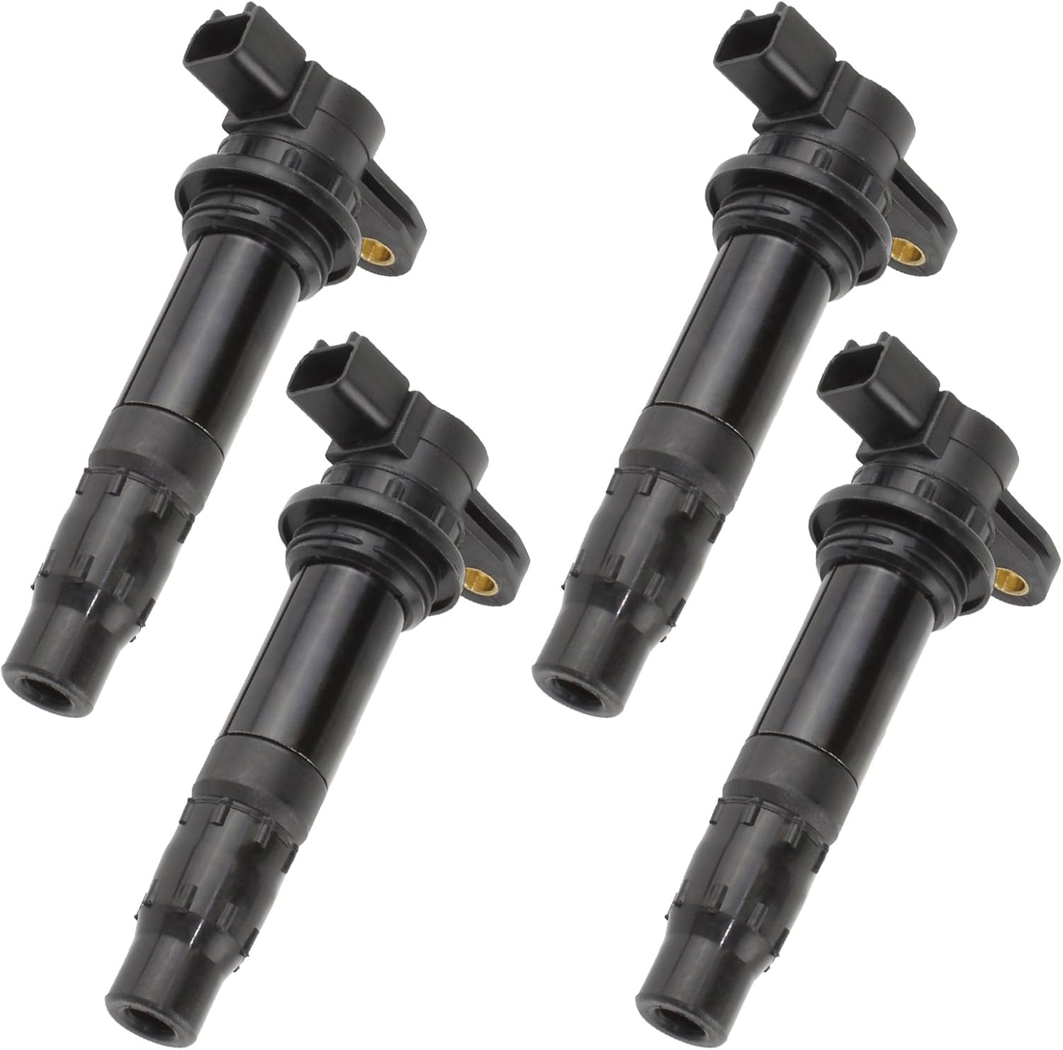Caltric 4 Sets of Ignition Coils Compatible with Yamaha