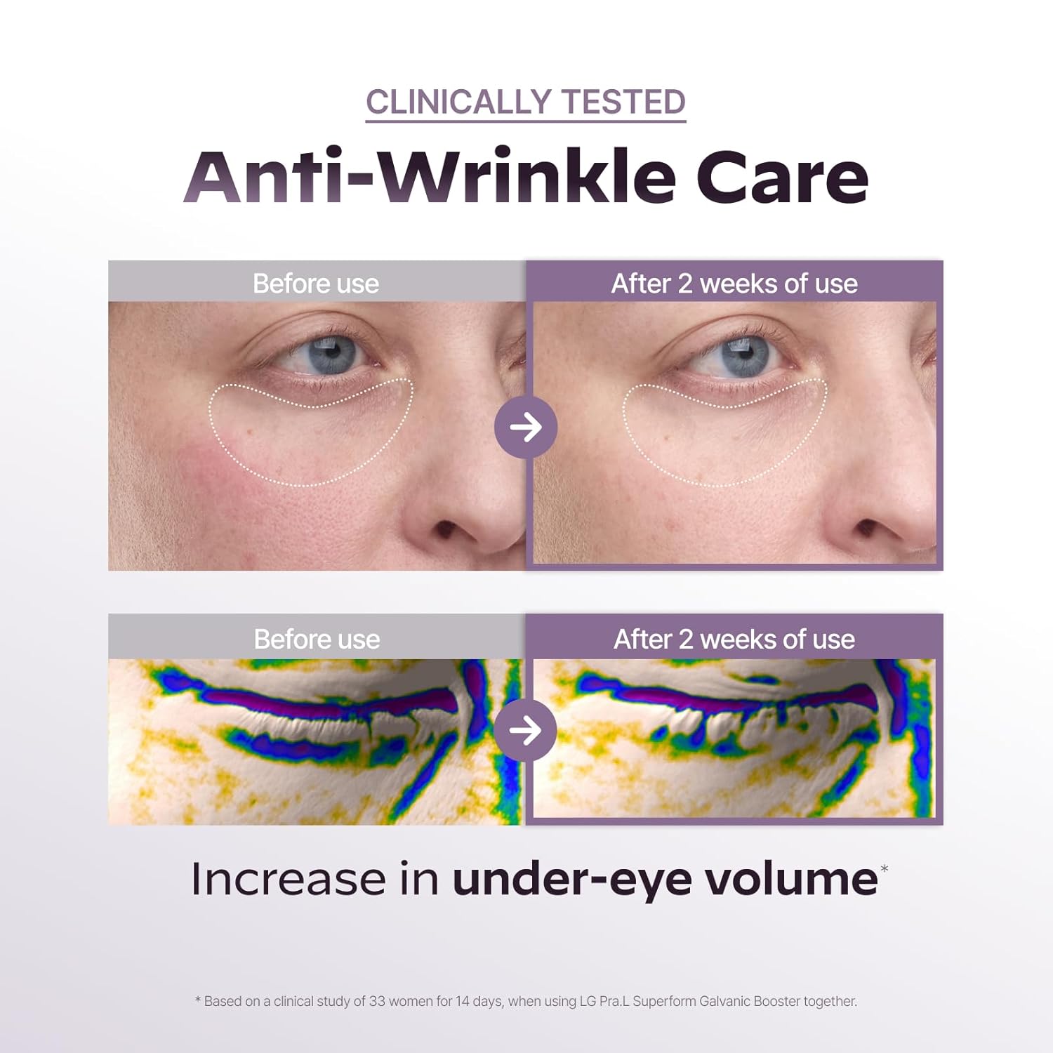 GLASSLIKE Triple Power Wrinkle Spot Ampoule, Hydration Boosting, Firming and Anti-wrinkle, wrinkle wrapping serum - 0.47 fl. oz - Image 3