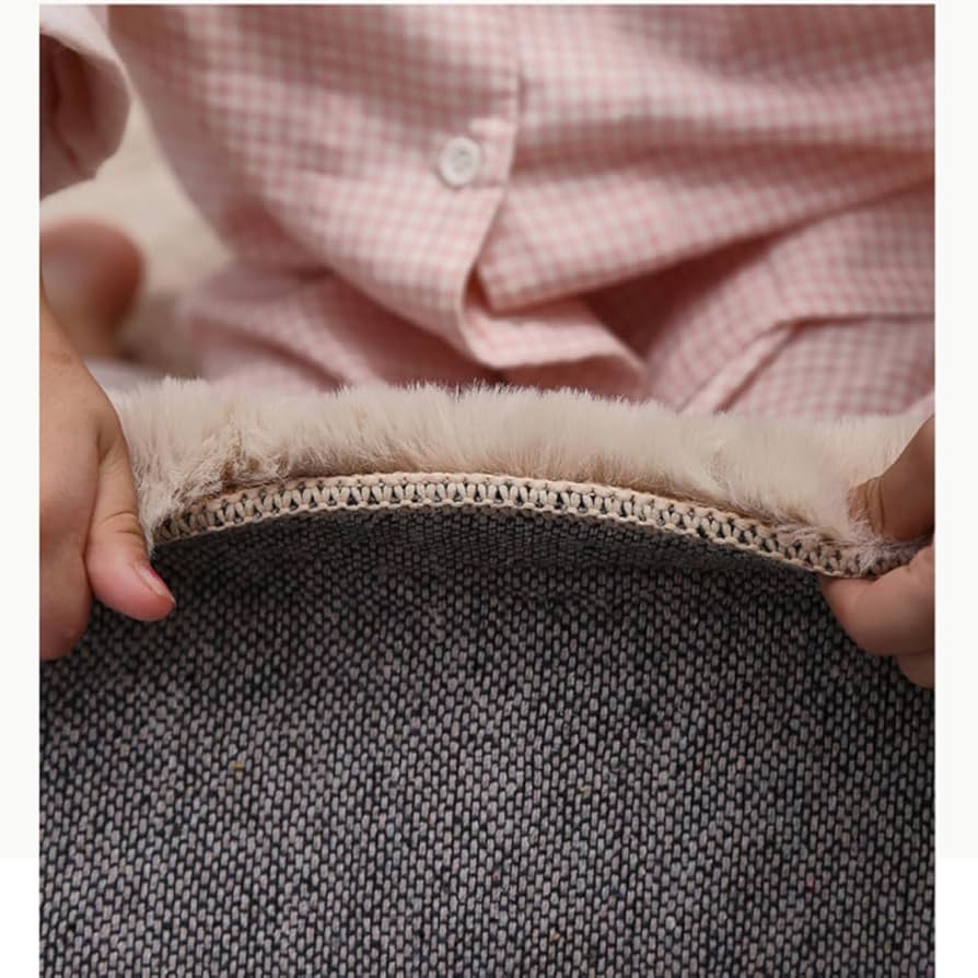 Amazon｜[ZS2L7] ムートンラグ カーペット ラグマット 洗えるラグ 北欧