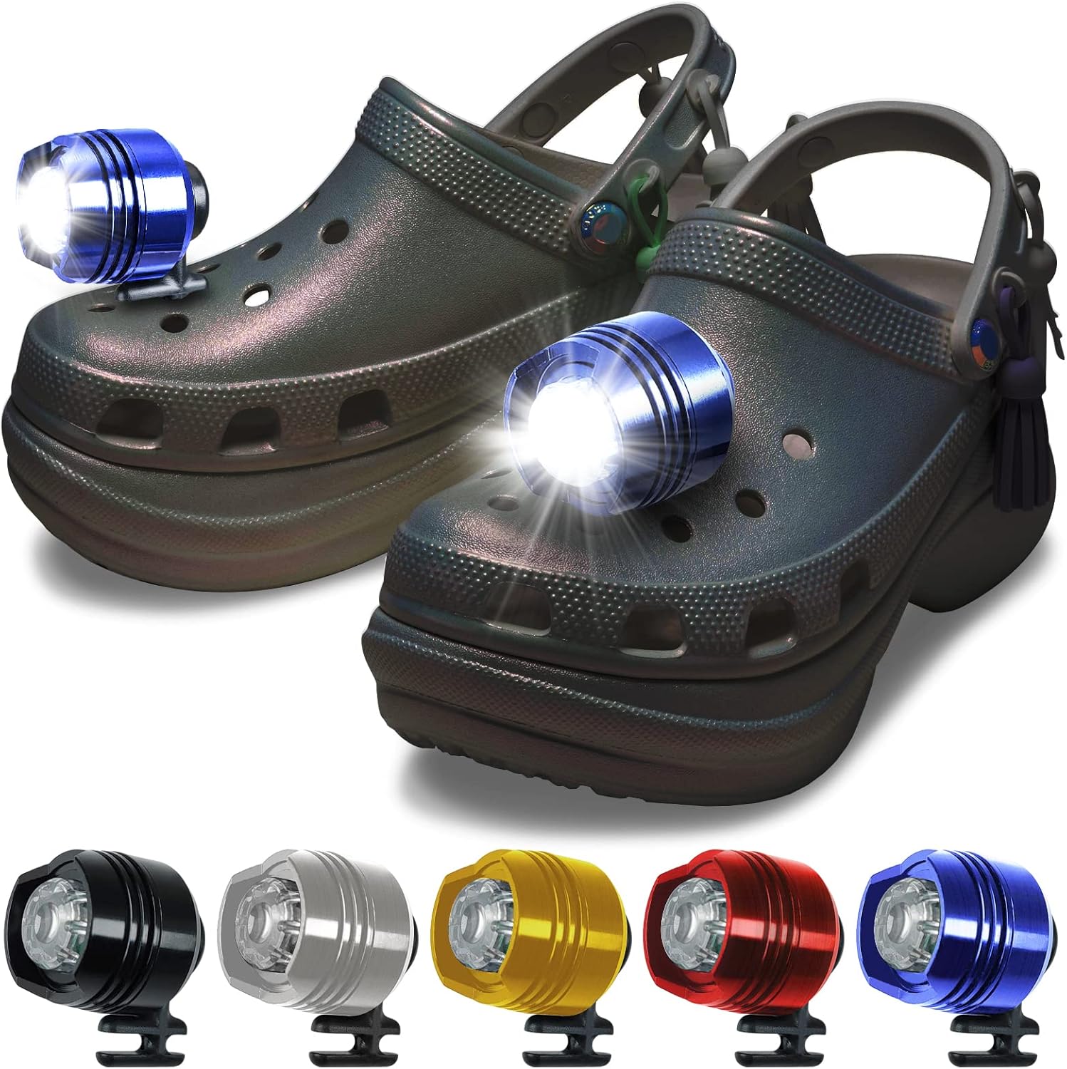 Headlights for Croc, Shoes Headlights Accessories for Shoe