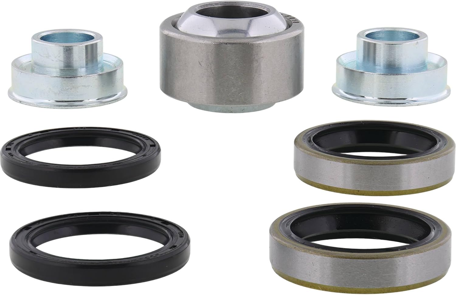 All Balls Racing 27-1089 Shock Bearing Kit Compatible with/Replacement for Husaberg FE250 FE350 2013-14, TE250 TE300 2011-14, FE350 450FX 2010-11, 450FE 2009-11, FE450 2014, FE501 2013-14
