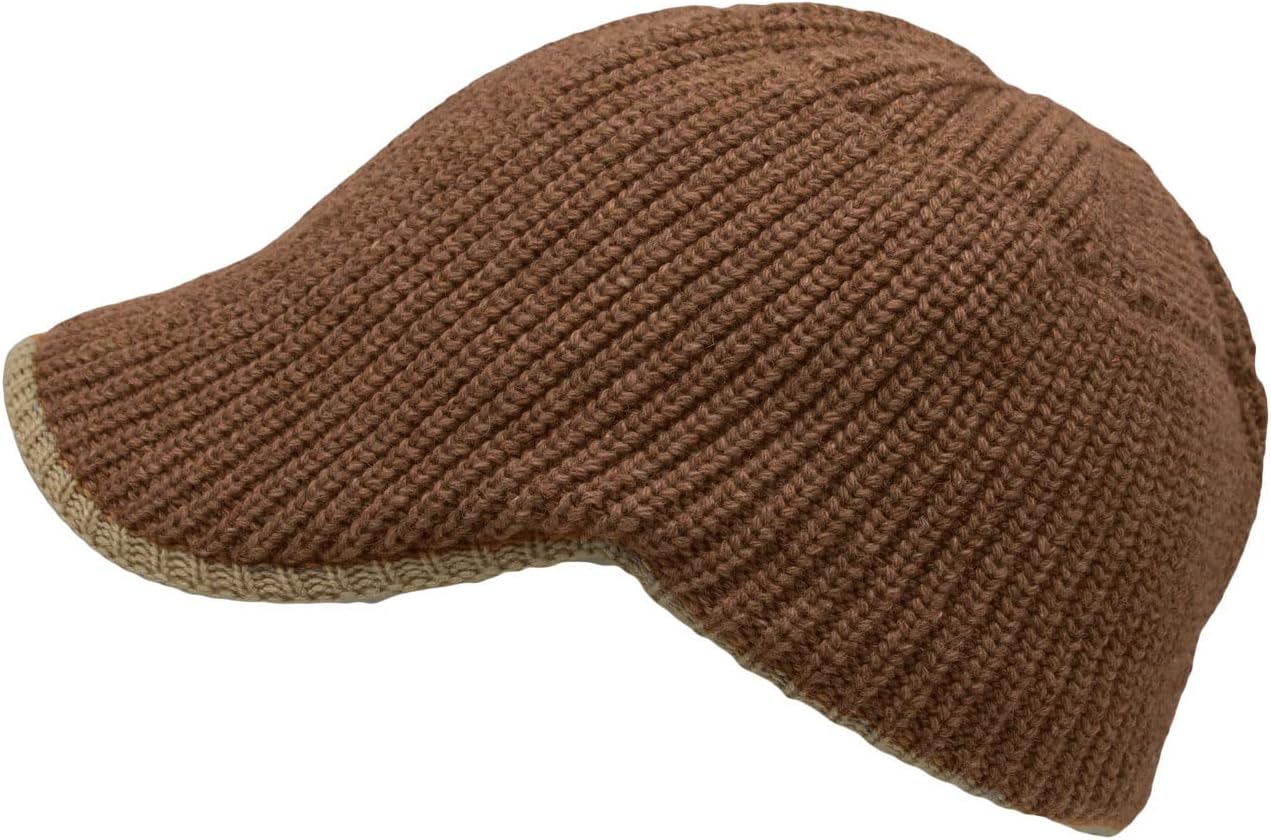 WITHMOONS Winter Visor Knit Beanie Hat Warm Chunky Skull Cap DW31369
