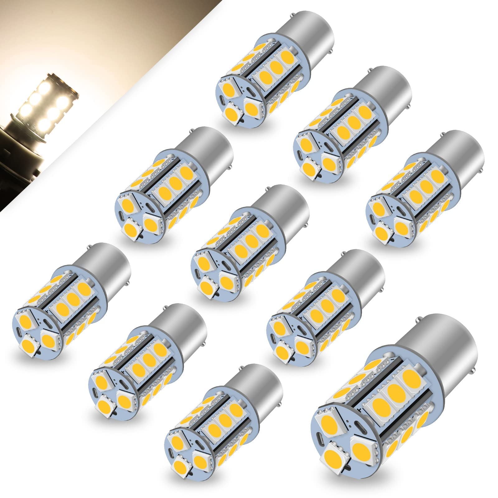 14x 1156 LED Glühbirne – 12-24V DC, Super Hell,  Produktbild-Vorschau 6