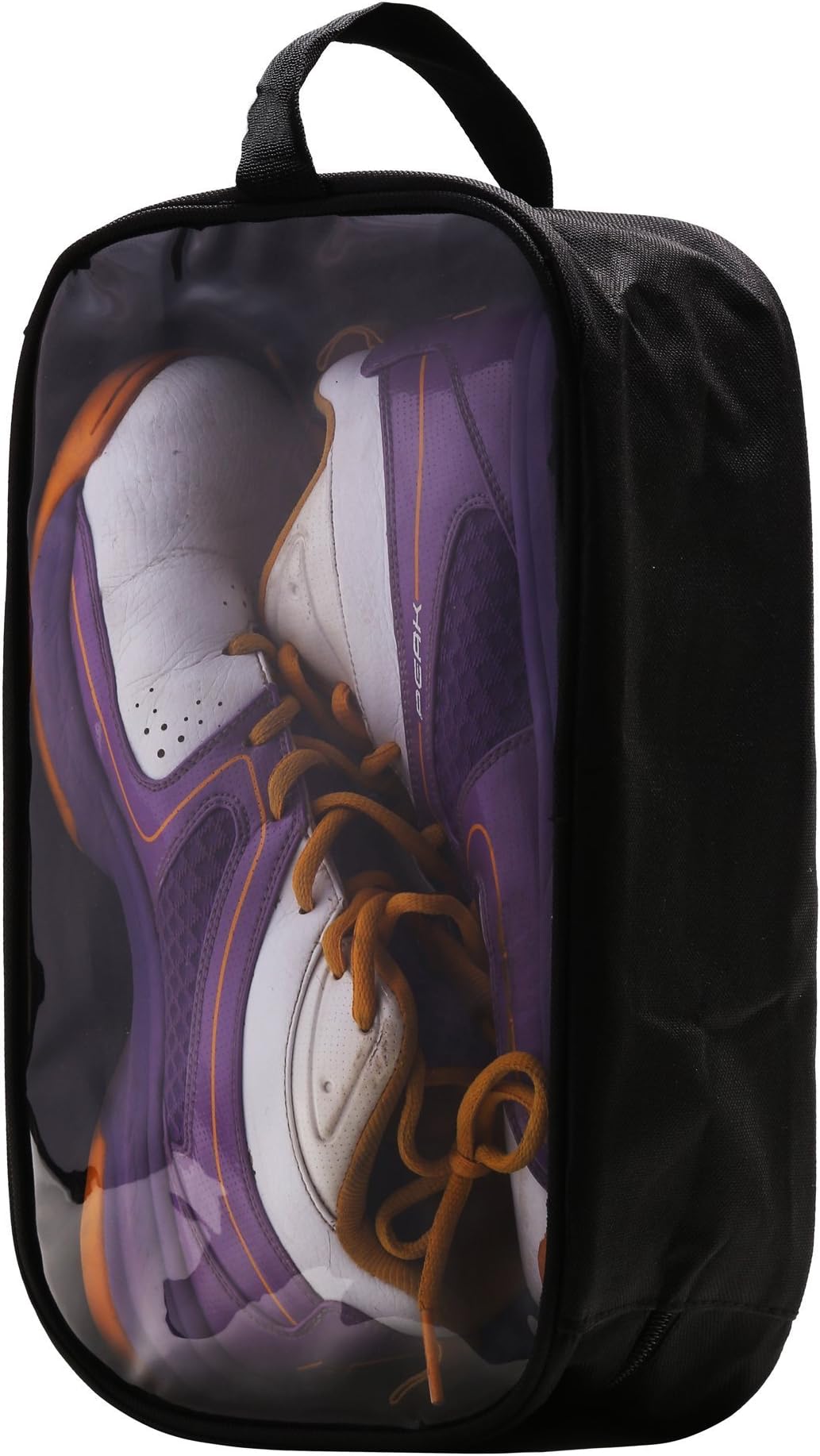 Portable Waterproof Breathable Shoes Bag Organizer Pouch Pocket for Travel Black