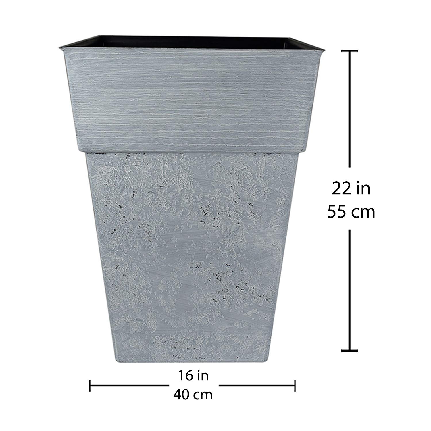 NEIGHBORHOOD／SRL SQUARE-HIGH PLANT POT NEIGHBORHOOD - SRL Square Plant Pot | HBX - Globally Curated