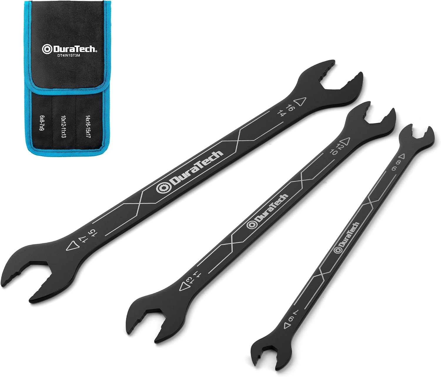 Set Chiavi 4-in-1 Extra Sottile DURATECH 12 Misure