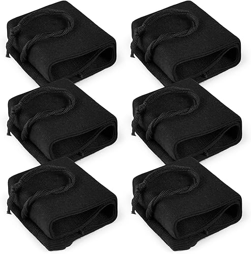 Vista 44 de GUGULUZA Calcetines extra gruesos para pistolas, calcetín de pistola para pistola, paquete de 4/5/6 fundas de pistola tratadas de silicona de punto