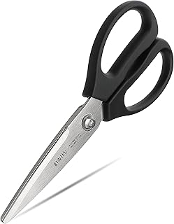 Sponsored Ad - KUNIFU Kitchen Scissors All Purpose Heavy Duty, Kitchen Shears Come Apart Dishwasher Safe, Ultra Sharp Stai...