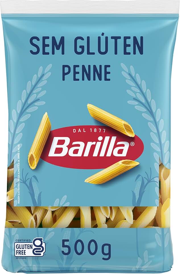 Macarrão Sem Glúten Penne Barilla 500g