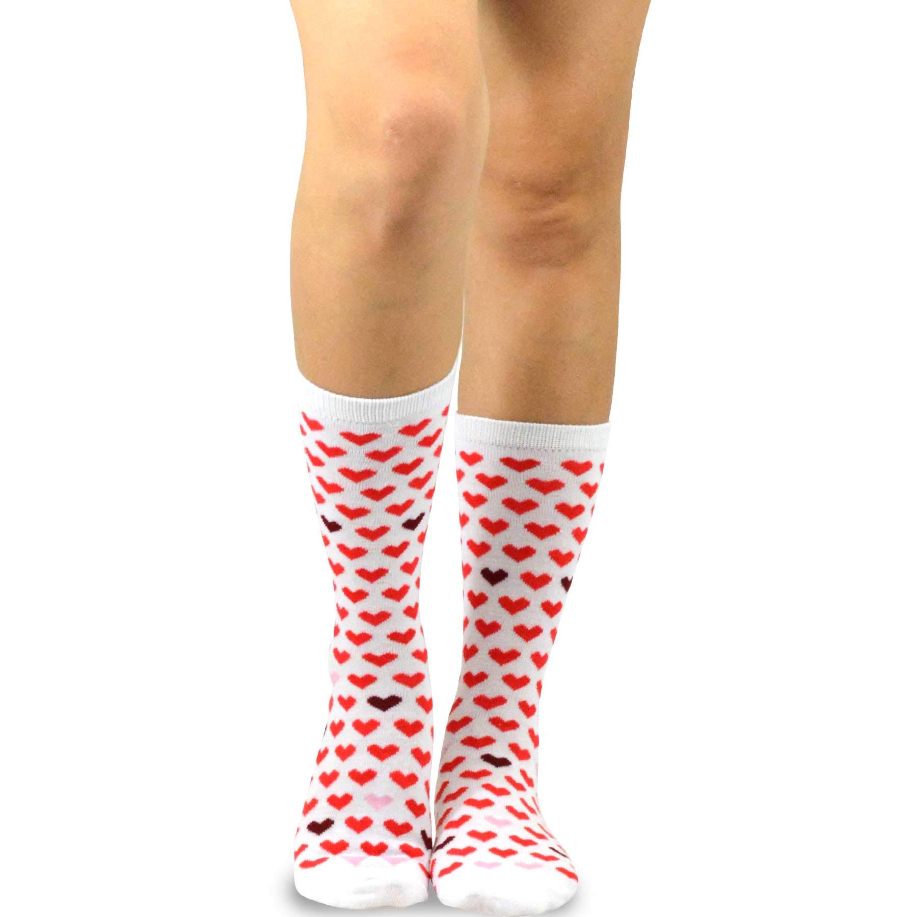 American Patriotic Stars and Stripes Crew Knee High Low Cut Ankle Novelty Socks for Men and Women Multipair