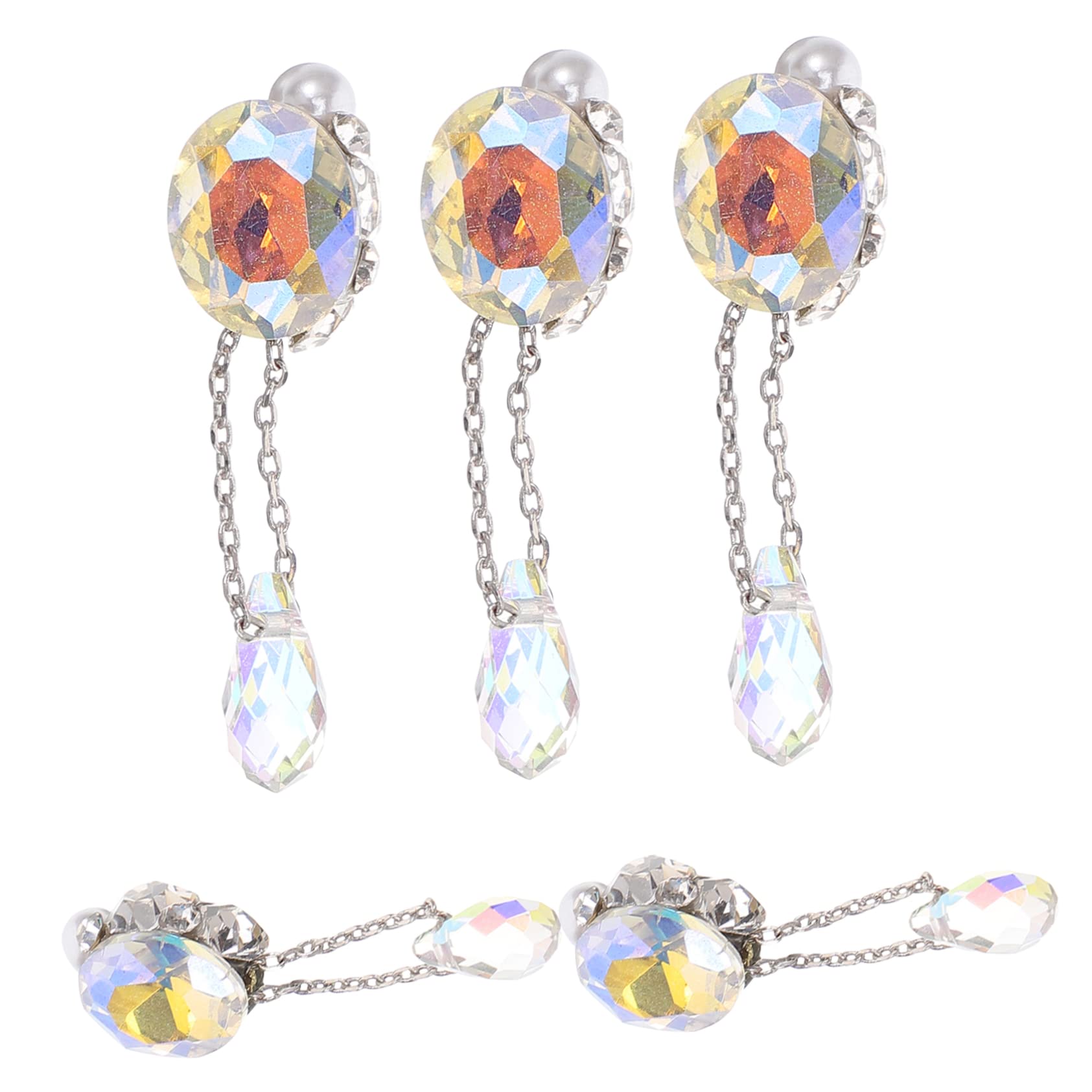 VALICLUD 4 Set Decorazione Con Ciondolo Gioielli Per Realizzare Gemme Da Salone Accessori Per Manicure E Unghie Ciondoli Cristalli Artistici Smalto Per Unghie Ciondoli 5 pezzi*4