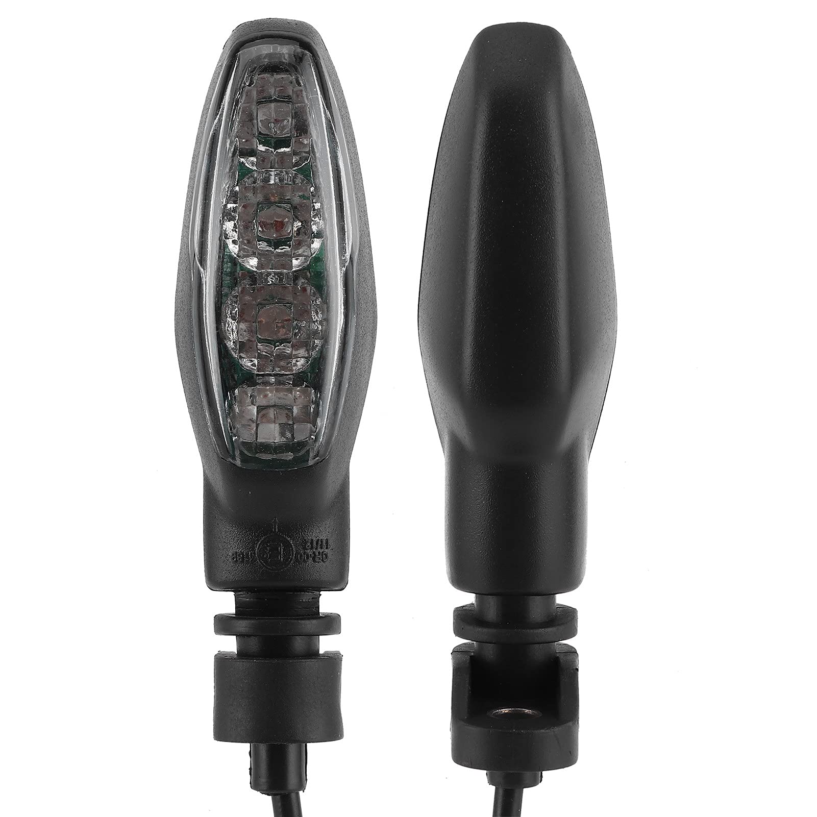 Indicatore di Direzione per Motocicletta per Tiger 800 1200 2017-2020 per Speed ​​Twin 1200 2016-2020, 1 Paio di Indicatori di Direzione Anteriori Ambra a LED per Motocicletta