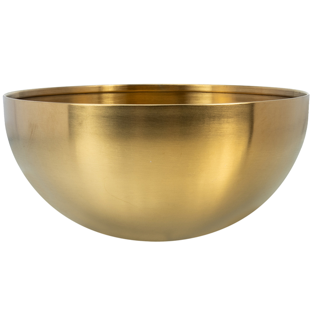 Tazón de Acero Inoxidable Dorado Luxshiny 7.87 Pulgadas miniatura 7