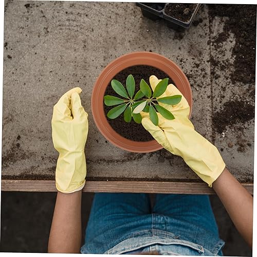Miniatura 4 de MERRYHAPY Diseño único plástico de las macetas del vivero de la planta de la orquídea para el patio del balcón