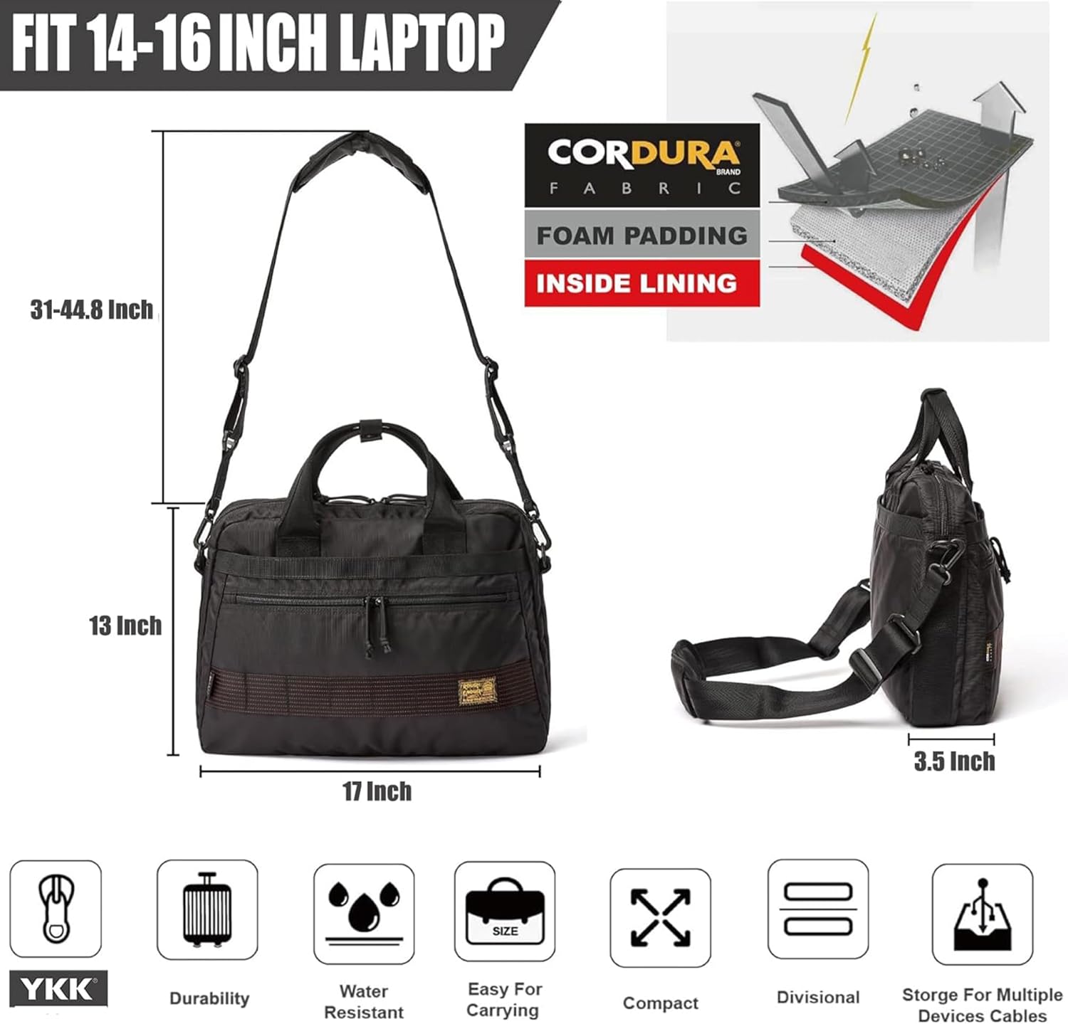 Rough Enough 16 Zoll Laptop Sleeve: Die perfekte Reise- und Bustaktasche für Stil und Schutz!