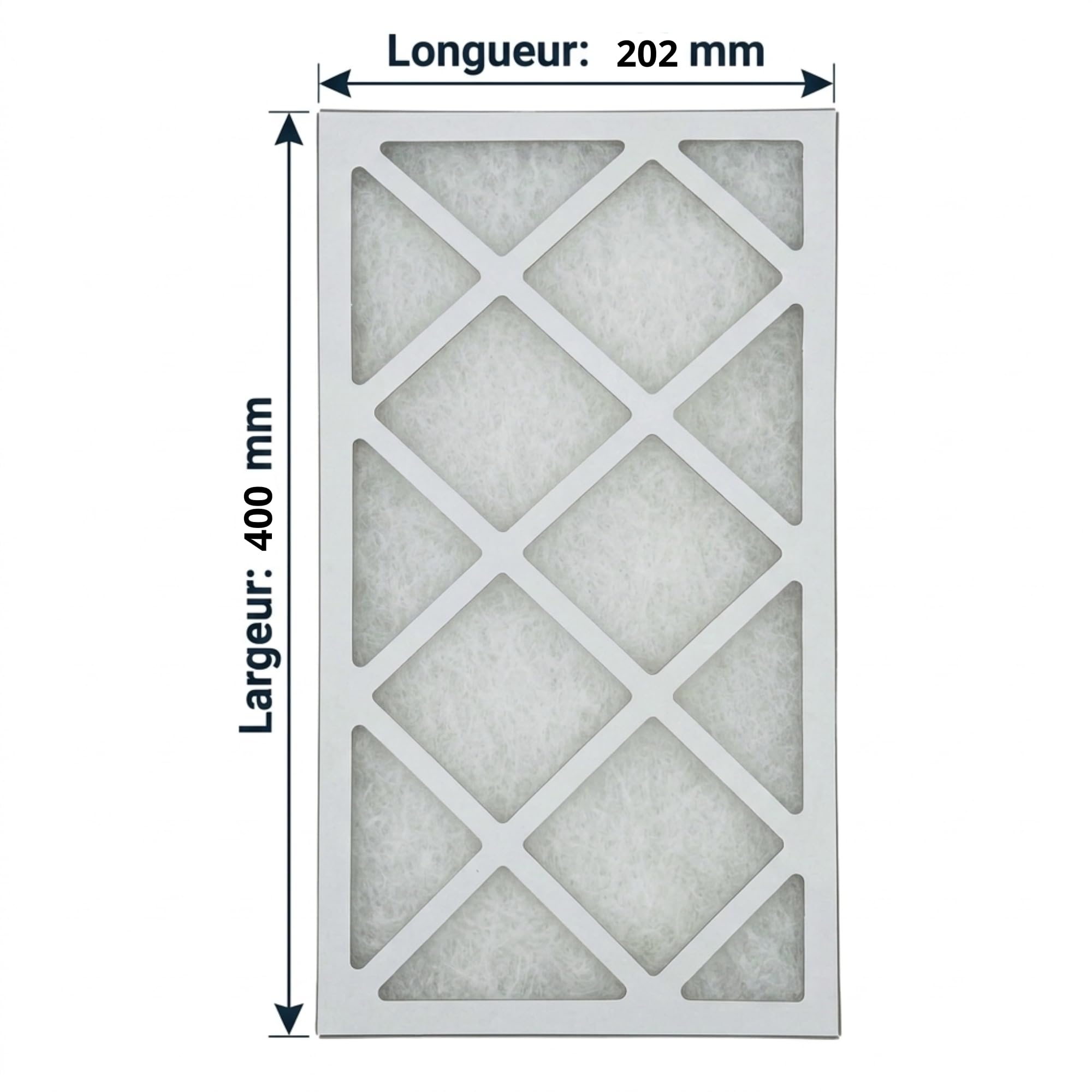 Lot de 3 Filtres VMC Double Flux G4/M5 – Compatibles Unelvent Ideo 325 Ecowatt & Initia 225 – Dimensions 400x202x24 mm & 400x187x48 mm - Livraison Offerte Entreprise Française