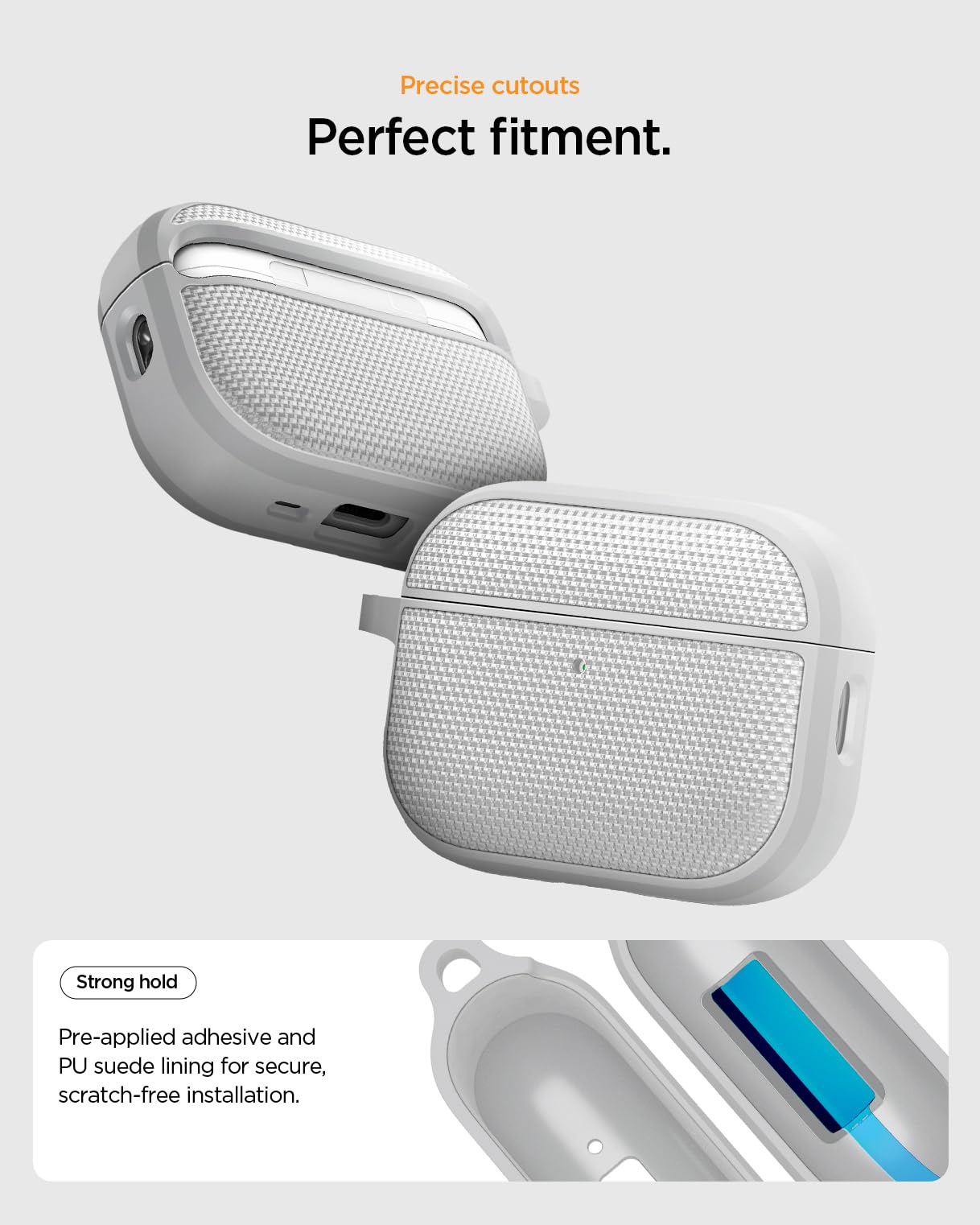 Spigen Capa para AirPods Pro 3, ajuste clássico compatível com