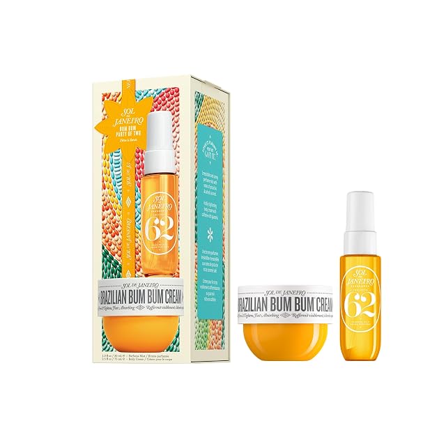 Sol de Janeiro Bum Bum Party of Two Beauty Gift Set Brazilian Bum Bum Cream 2 5 fl
