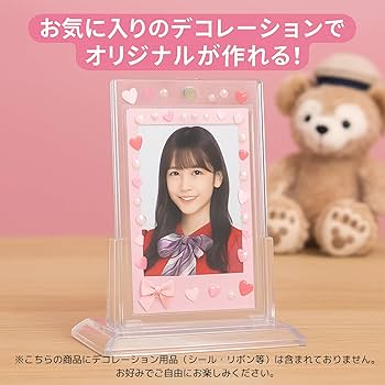 Amazon.co.jp: Milibess【推し活に チェキ対応】 スタンド付き Amazon.co.jp: Milibess【推し活に チェキ対応】 スタンド付き