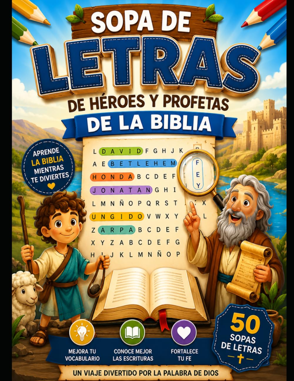 SOPAS DE LETRAS BIBLICAS: Antiguo Testamento