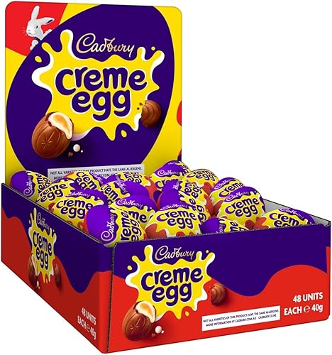 Cadbury Huevo de crema - 1.41oz (40g) (paquete de 48)