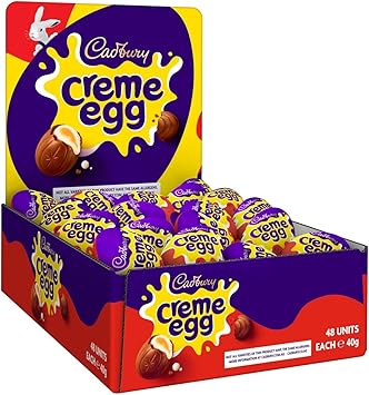 Cadbury Creme Egg - 1.41oz 40g Pack of 48
