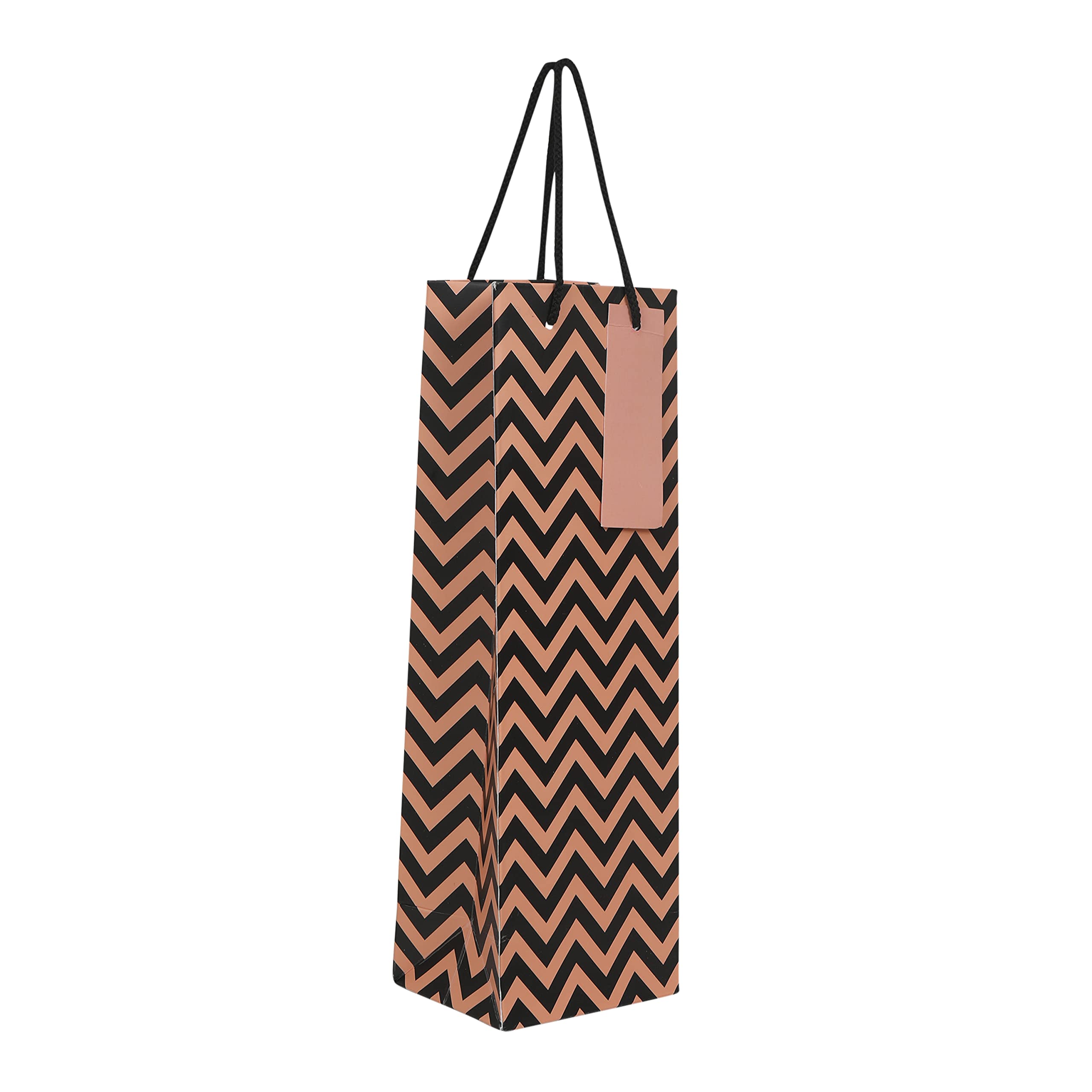 Wine Gift Paper bag | Wavy |Hampton Local Wine bottle gifting paper carry bag made of thick paper (14 X 5 X 3.5 Inches) Pack of 5. (B0BBZP97FN) Amazon Price History, Amazon Price Tracker