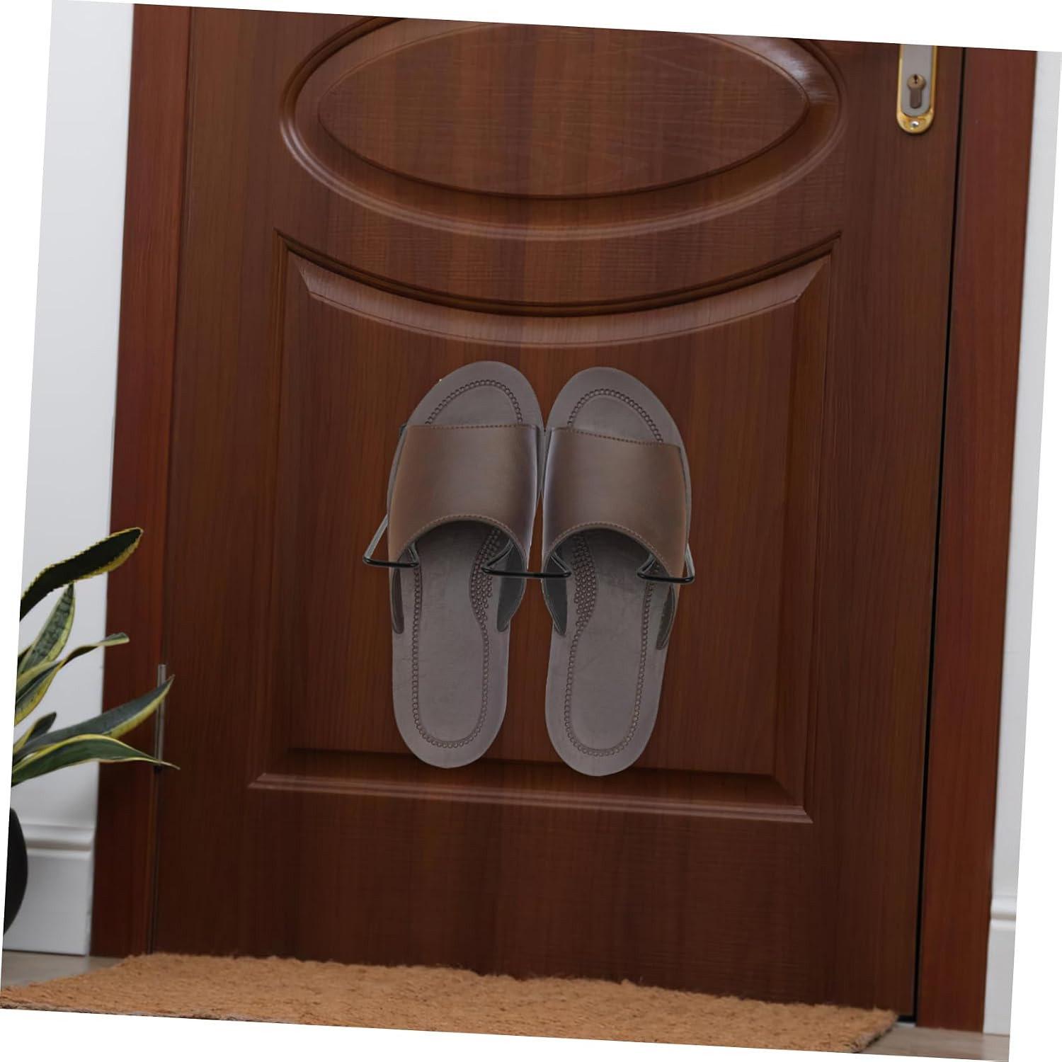 2pcs over Door Shoe Rack for Boots Space Saving Wall Mounted Shoe Organizer for Entryway Closet and Garage Versatile for Home