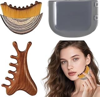 Cepillo facial de contorno linfático con herr...