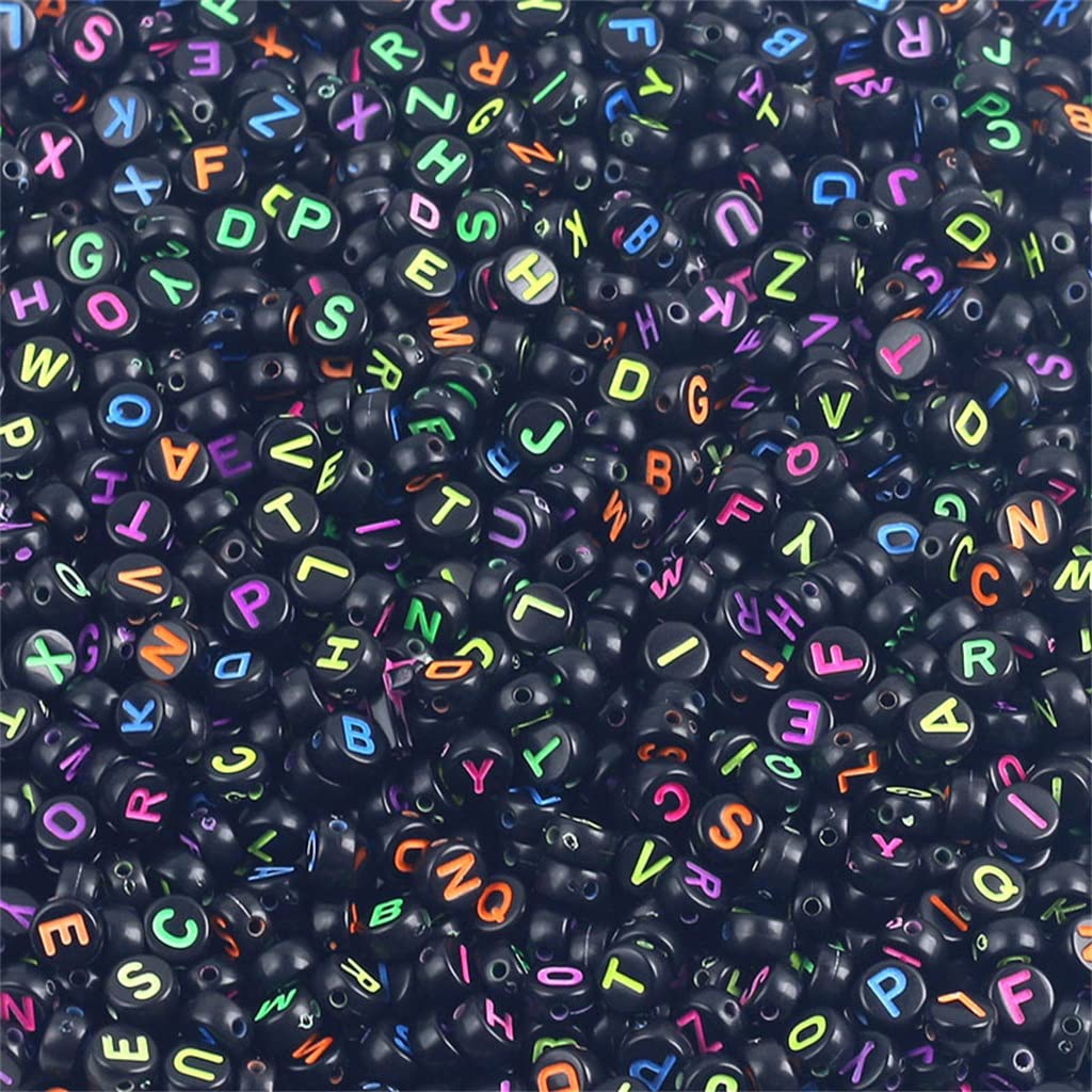 Perles intercalaires alphabet pour concevoir le cadeau personnalisé parfait fait maison