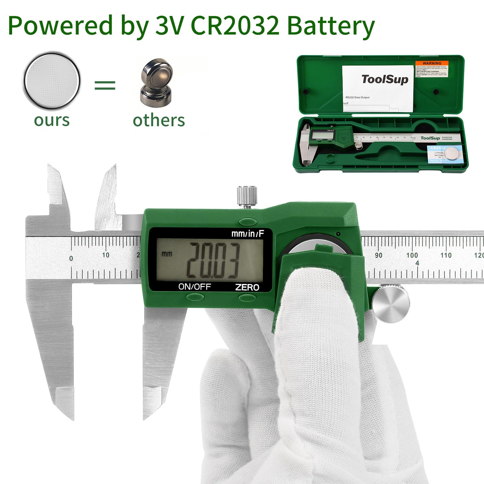 Digital Caliper 6 Inch - Precision Measurement Tool -5