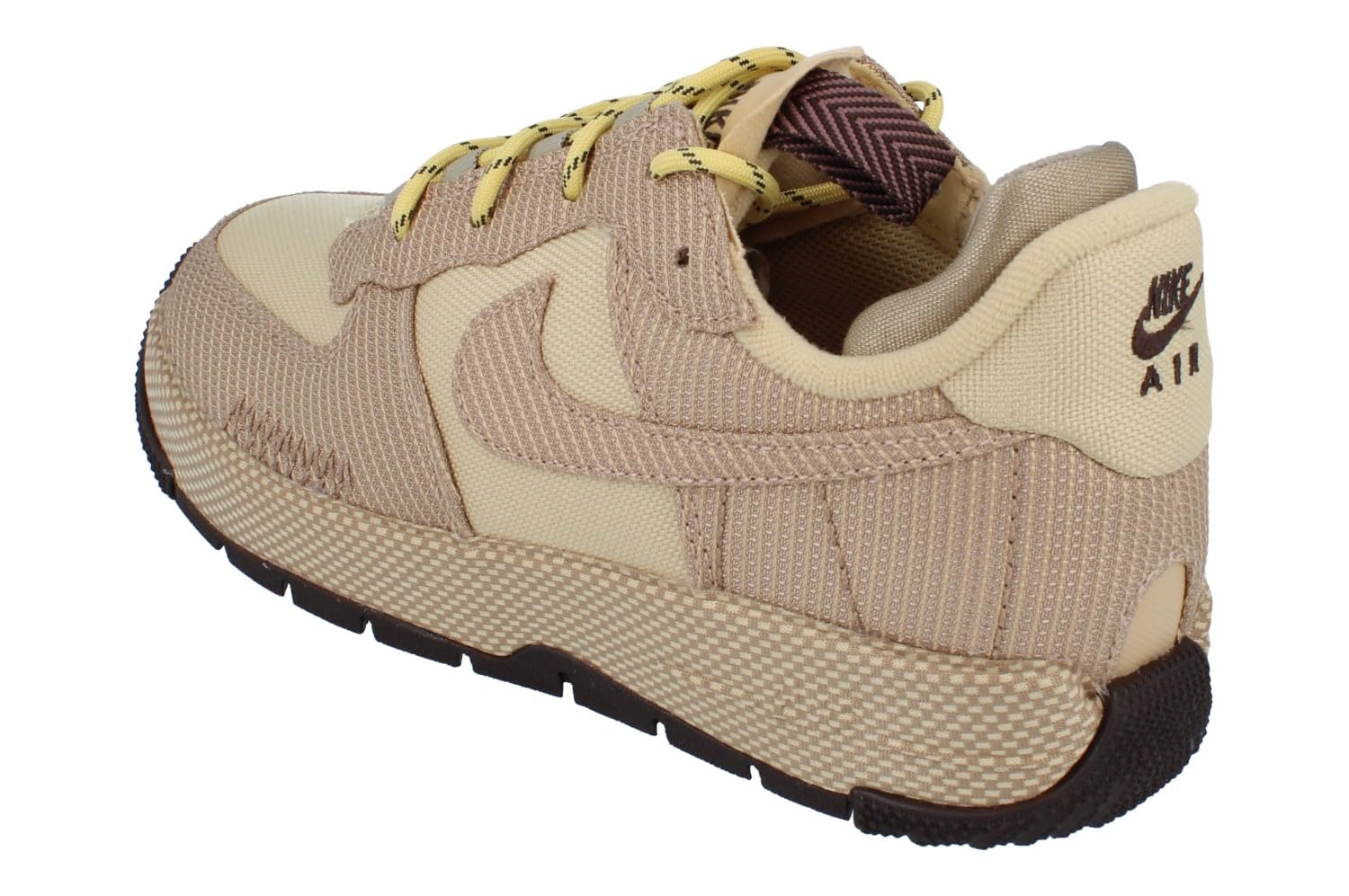 Nike Air Force 1 Wild Women's Shoes (FB2348-201, Sesame/Baroque Brown/Khaki/Sesame) Size 10.5