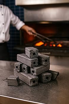 Amazon.co.jp: 備長グリル プレミアムおがたん炭練炭 – 備長炭