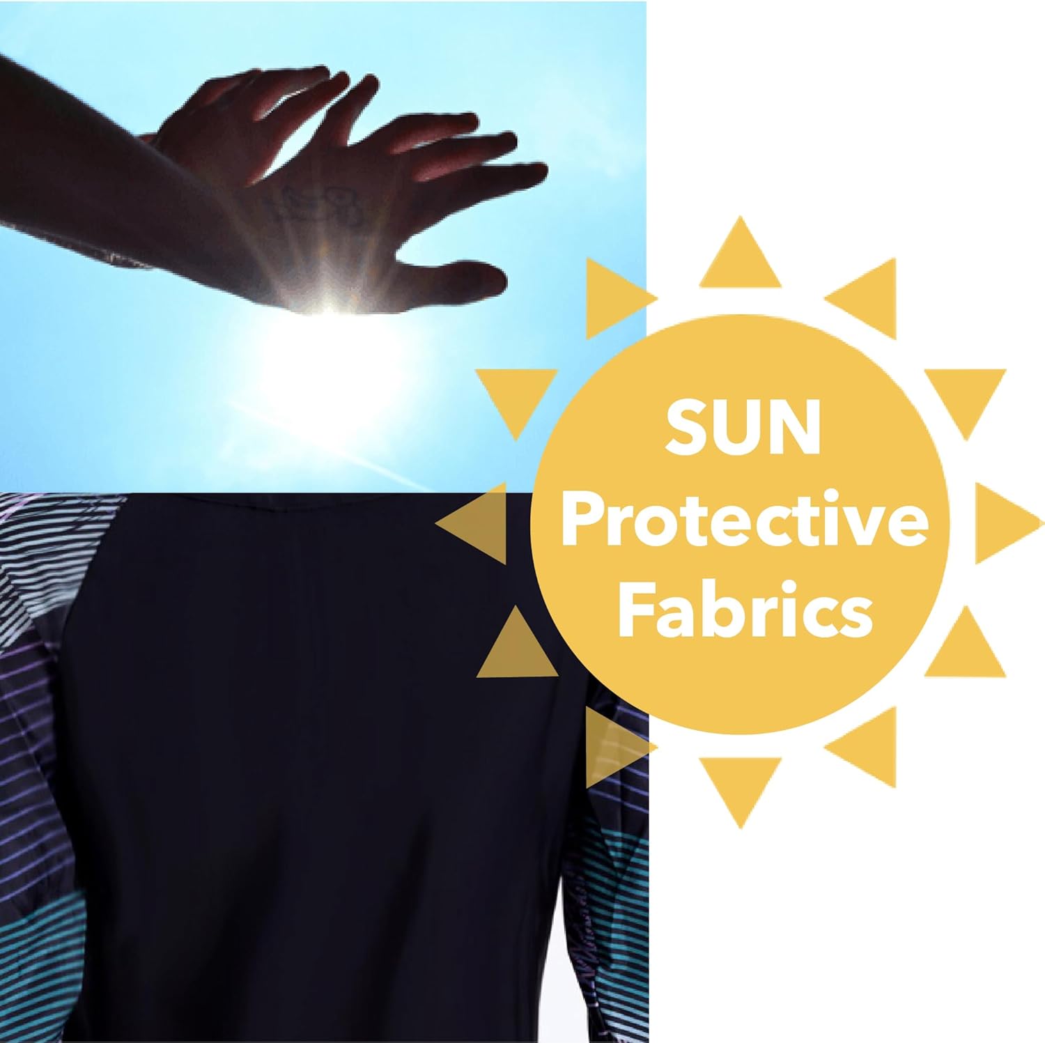 Dalaura Muslim Burkini Swimsuits for Women 3-Piece Set with Hijab – Full Coverage Modest Swimwear for Women
