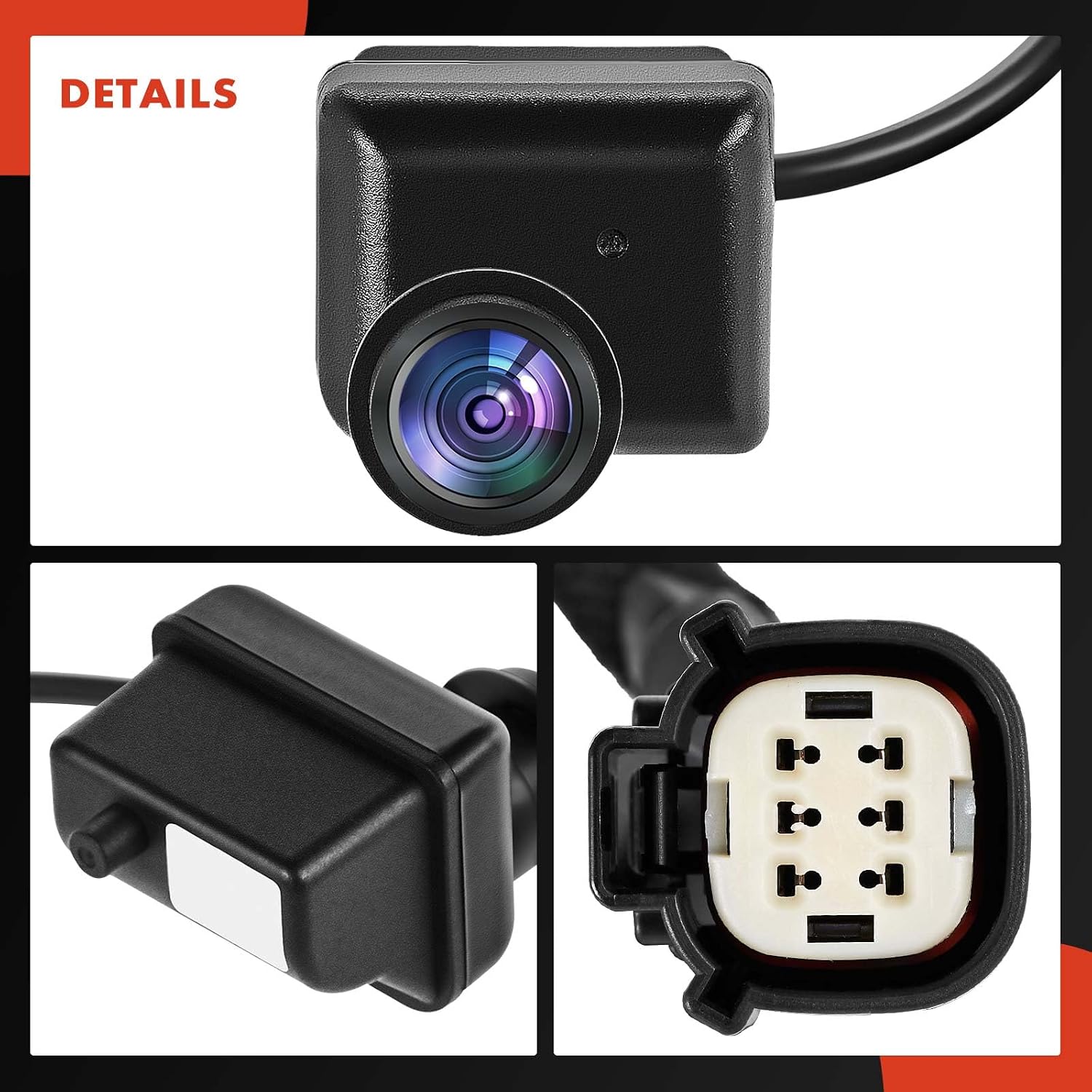 A-Premium Rear View Back Up Park Assist Camera - Compatible with Ford, Mercury Vehicles - Escape 2010 2011 2012, Mariner 2010 2011 - Replace# AL8Z19G490A, AL8Z-19G490-A, FO1960105
